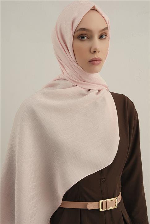 Armine Lyocell Naia Üçgen Monogram Şal 5 39