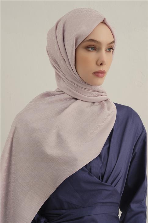 Armine Lyocell Naia Üçgen Monogram Şal 5 43