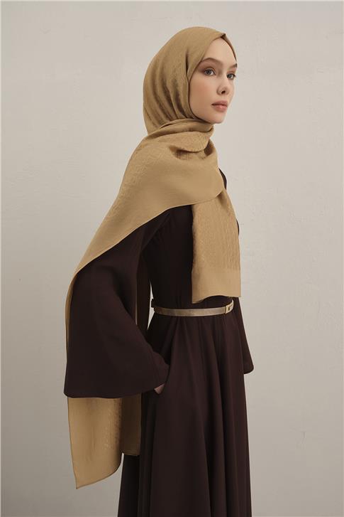 Armine Lyocell Naia Üçgen Monogram Şal 5 70