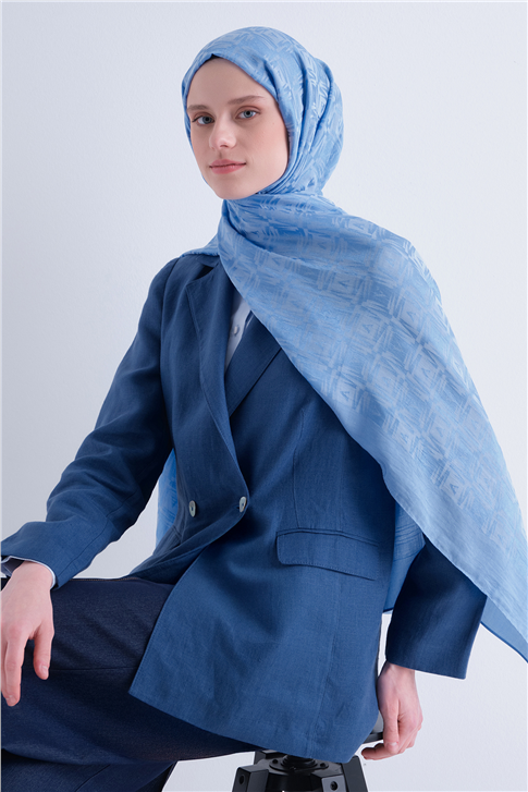 Armine Lyocell Naia Kare Monogram Şal 6 100