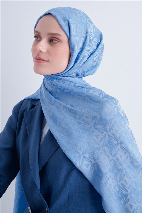 Armine Lyocell Naia Kare Monogram Şal 6 100