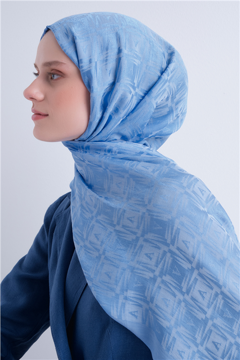 Armine Lyocell Naia Kare Monogram Şal 6 100