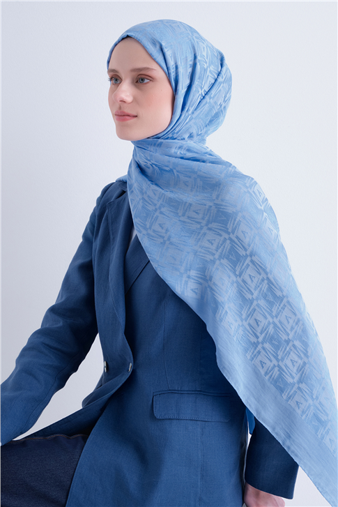 Armine Lyocell Naia Kare Monogram Şal 6 100