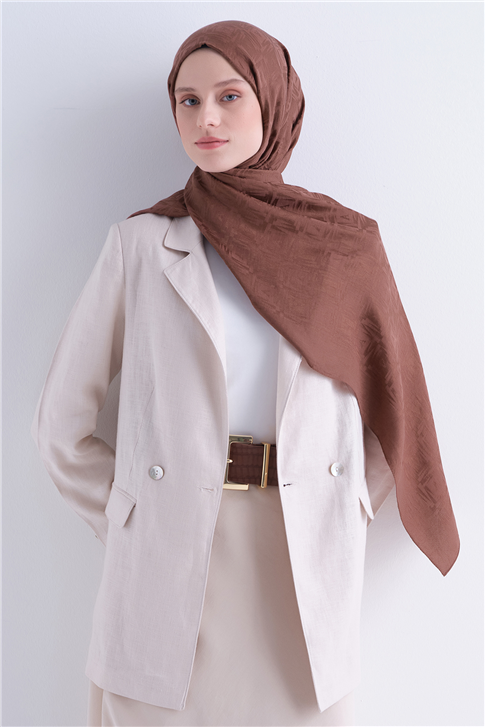 Armine Lyocell Naia Kare Monogram Şal 6 101