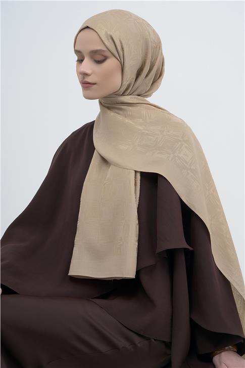 Armine Lyocell Naia Kare Monogram Şal 6 04