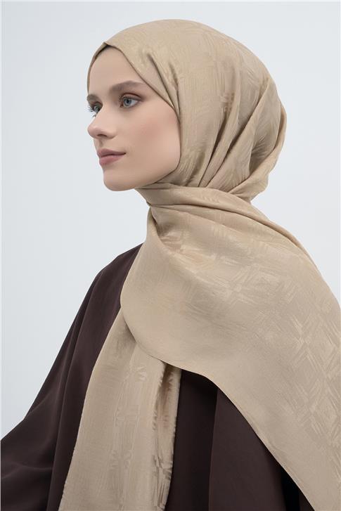 Armine Lyocell Naia Kare Monogram Şal 6 04