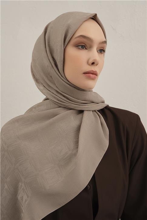 Armine Lyocell Naia Kare Monogram Şal 6 07