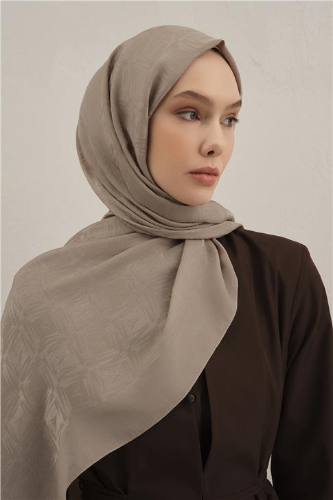 Armine Lyocell Naia Kare Monogram Şal 6 07