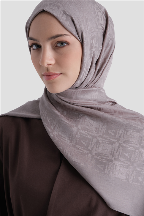 Armine Lyocell Naia Kare Monogram Şal 6 08