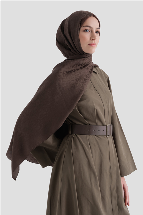 Armine Lyocell Naia Kare Monogram Şal 6 14