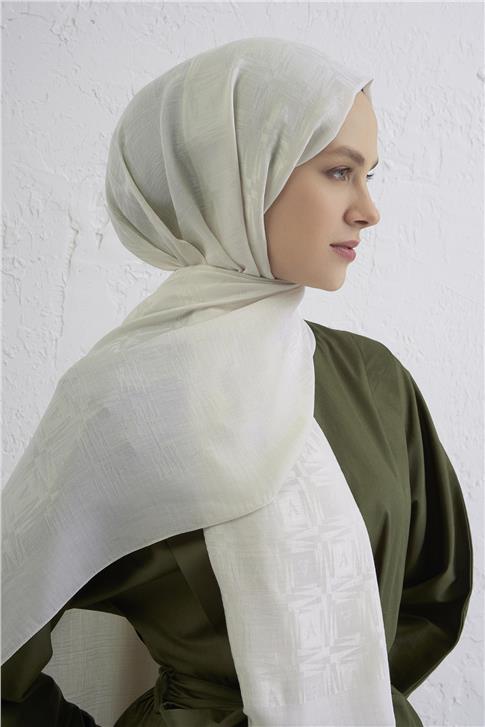 Armine Lyocell Naia Kare Monogram Şal 6 17