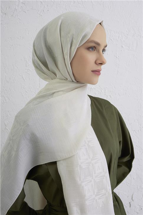 Armine Lyocell Naia Kare Monogram Şal 6 17