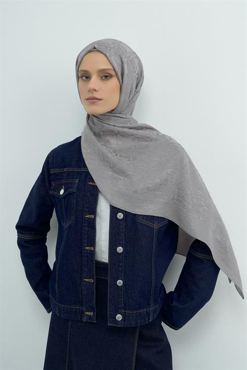 Armine Lyocell Naia Kare Monogram Şal 6 20
