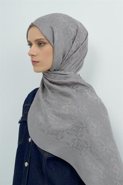 Armine Lyocell Naia Kare Monogram Şal 6 20