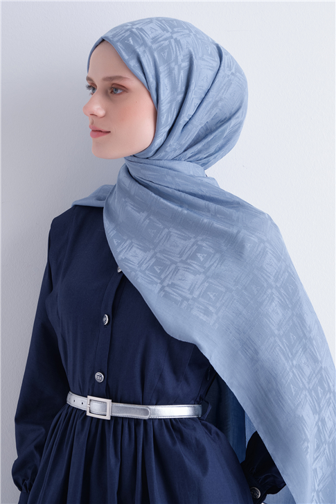 Armine Lyocell Naia Kare Monogram Şal 6 24