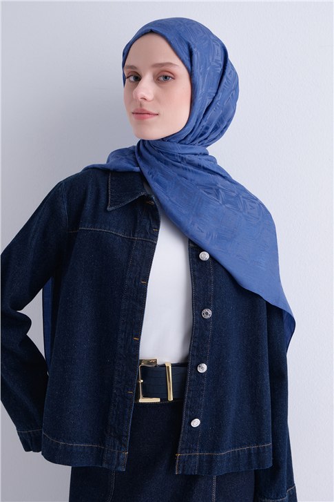 Armine Lyocell Naia Kare Monogram Şal 6 25