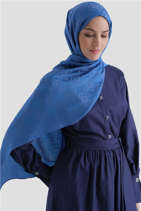 Armine Lyocell Naia Kare Monogram Şal 6 29