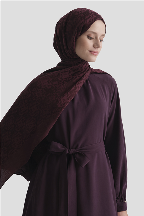 Armine Lyocell Naia Kare Monogram Şal 6 51 Nefti
