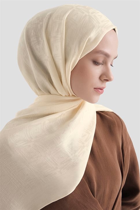Armine Lyocell Naia Kare Monogram Şal 6 60