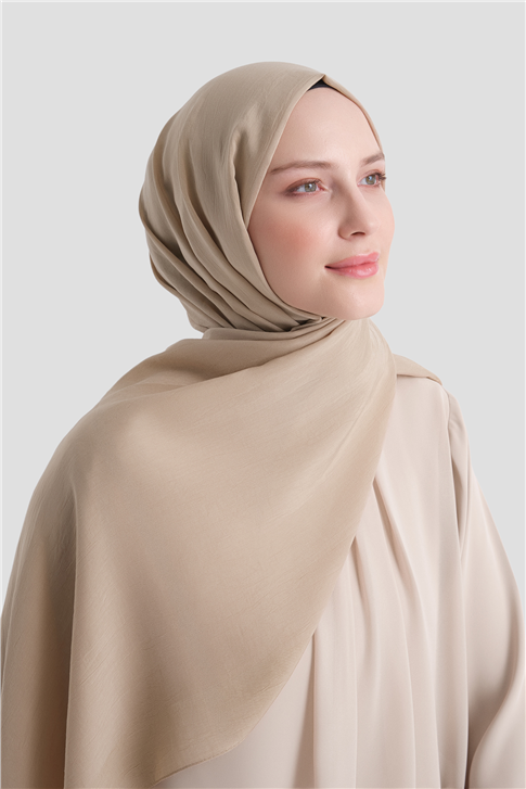 Armine Bordürlü Lyocell Şal 04 Bej