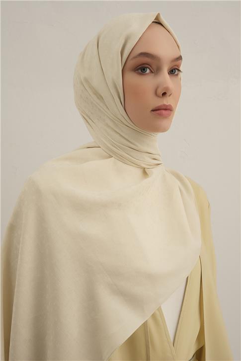 Armine Damla Desen Bambu Cotton Şal 07
