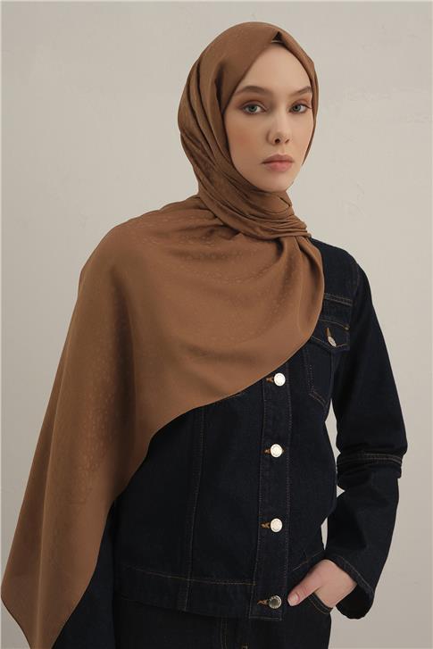Armine Damla Desen Bambu Cotton Şal 11