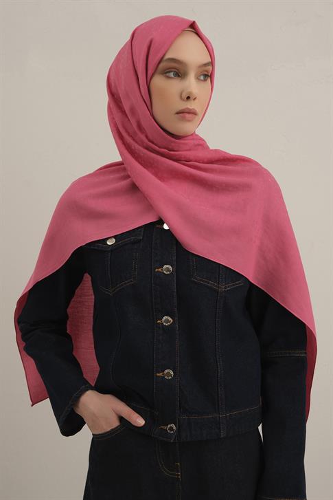 Armine Damla Desen Bambu Cotton Şal 37