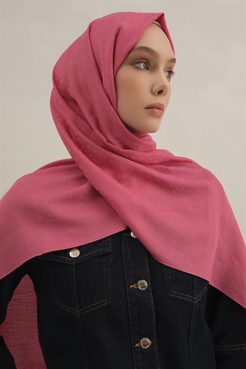 Armine Damla Desen Bambu Cotton Şal 37