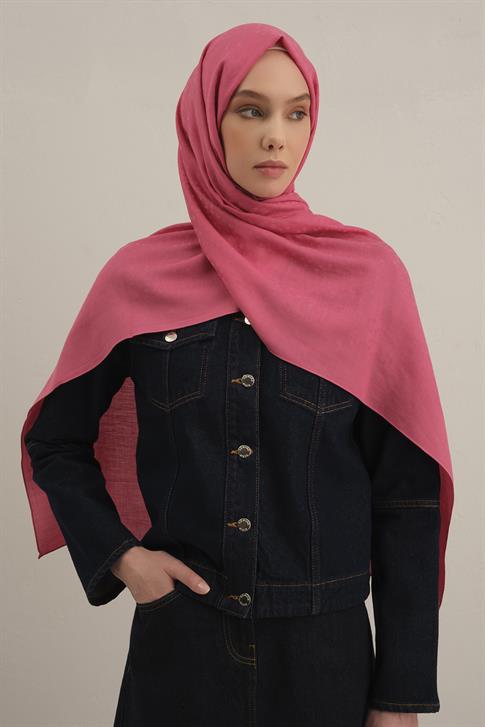 Armine Damla Desen Bambu Cotton Şal 37