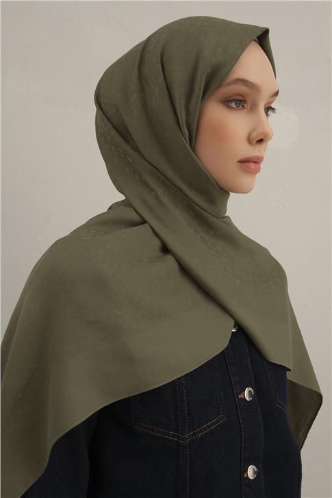 Armine Damla Desen Bambu Cotton Şal 49