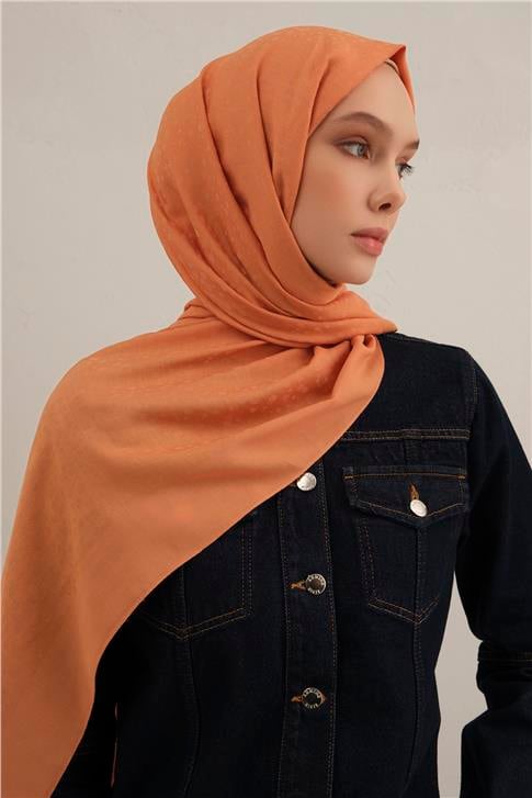 Armine Damla Desen Bambu Cotton Şal 72