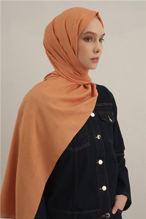 Armine Damla Desen Bambu Cotton Şal 72