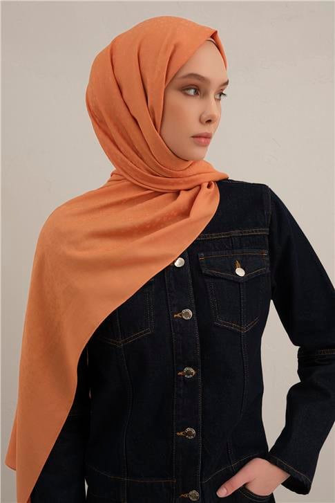 Armine Damla Desen Bambu Cotton Şal 72