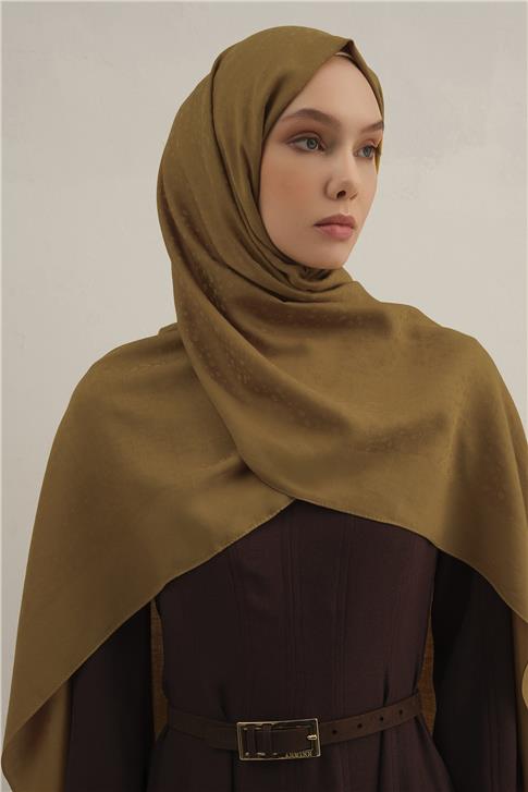 Armine Damla Desen Bambu Cotton Şal 71