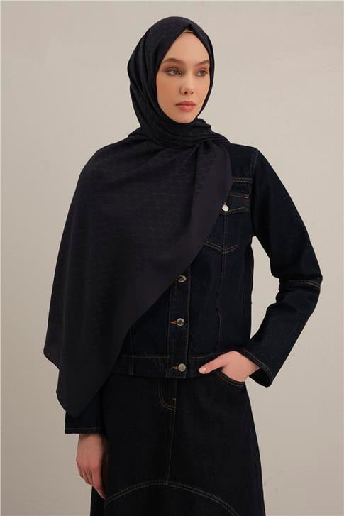 Armine Link Desen Bambu Cotton Şal 02