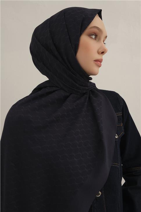 Armine Link Desen Bambu Cotton Şal 02