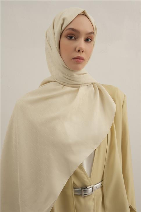 Armine Link Desen Bambu Cotton Şal 07