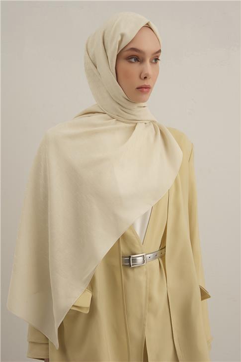 Armine Link Desen Bambu Cotton Şal 07