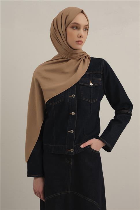 Armine Link Desen Bambu Cotton Şal 12