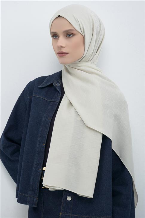 Armine Link Desen Bambu Cotton Şal 17