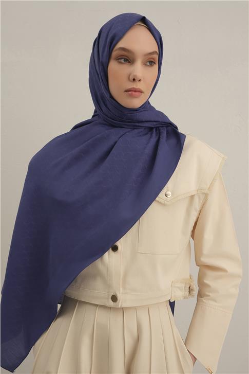 Armine Link Desen Bambu Cotton Şal 28