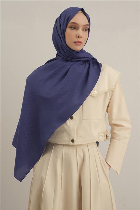 Armine Link Desen Bambu Cotton Şal 28