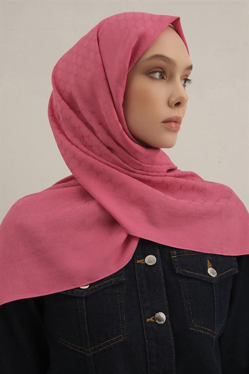 Armine Link Desen Bambu Cotton Şal 37