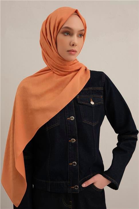 Armine Link Desen Bambu Cotton Şal 72