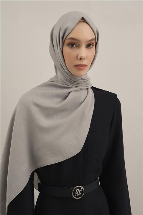 Armine Logo Bordürlü Pamuk İpek Şal 23