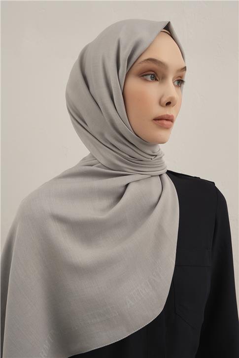 Armine Logo Bordürlü Pamuk İpek Şal 23