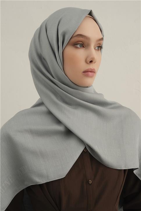 Armine Logo Bordürlü Pamuk İpek Şal 24