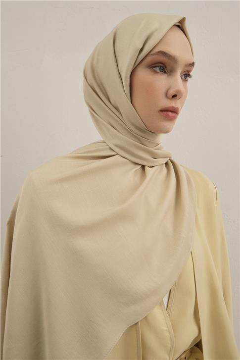 Armine Logo Bordürlü Pamuk İpek Şal 64