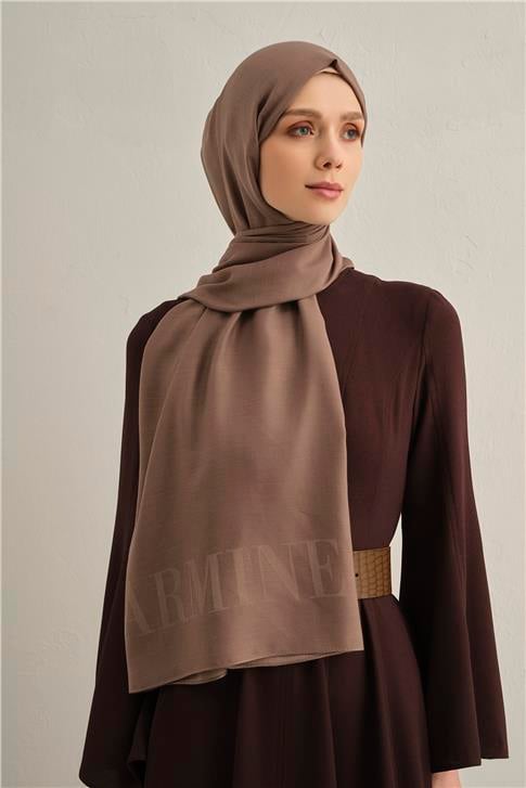Armine Logo Drop Pamuk İpek Şal 12