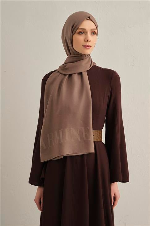 Armine Logo Drop Pamuk İpek Şal 12